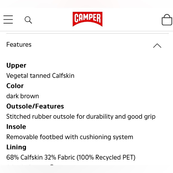 Camper Pelotas Size 10 - Picture 16 of 16